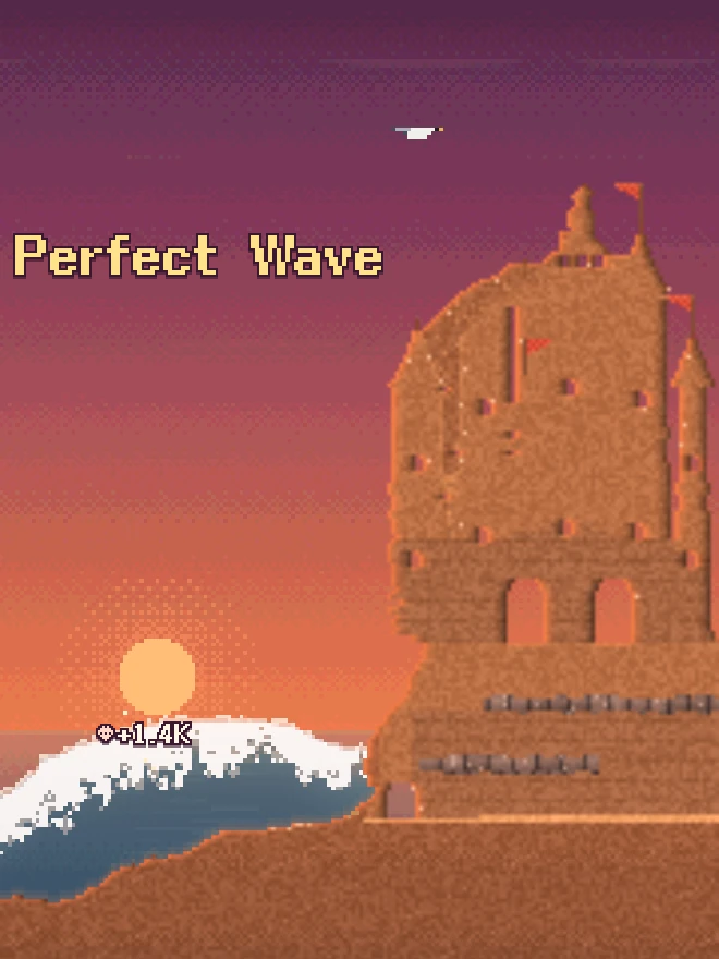 The Cliffs, Sunset, in the game.